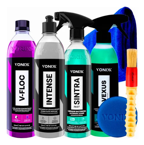 Kit Limpeza Automotiva Vexus V-floc Intense Sintra