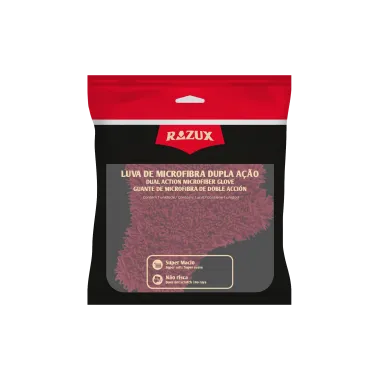 LUVA DE MICROFIBRA DUPLA AÇÃO RAZUX