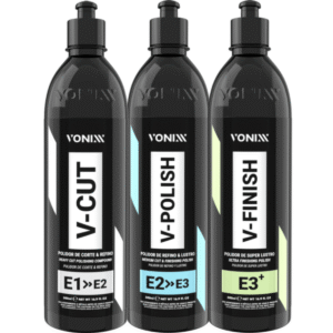 Kit Polimento Sistema VHP Polidores V-Cut V-Polish V-Finish 500ml